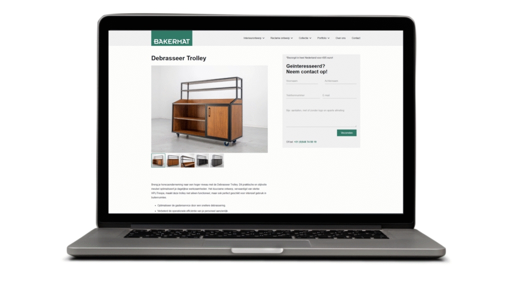 Bakermat Debrasseer Trolley