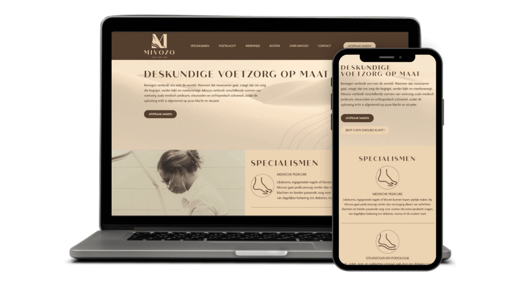 Mivozo website door Spendima