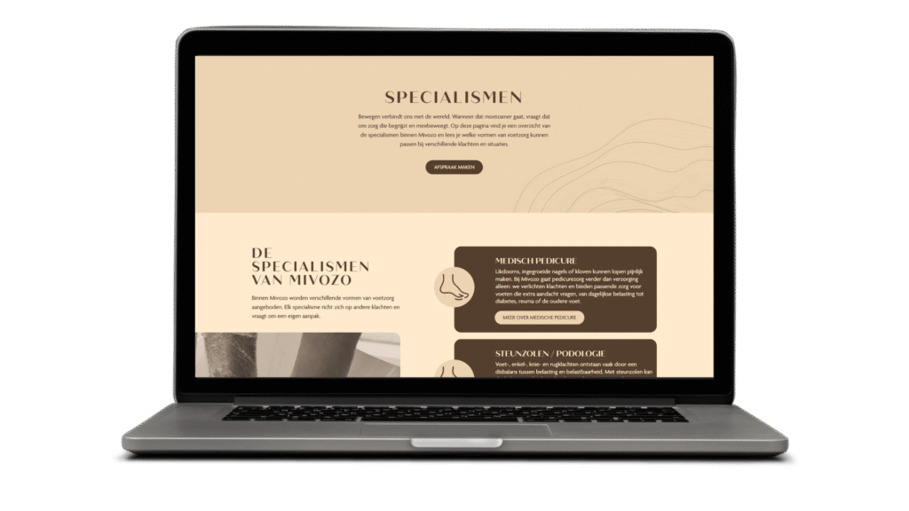 Specialismen van Mivozo door Spendima