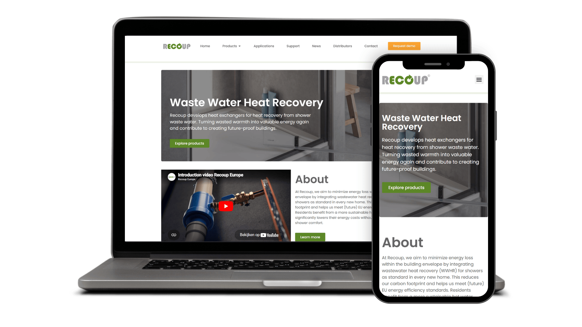 Recoup.eu nieuwe website