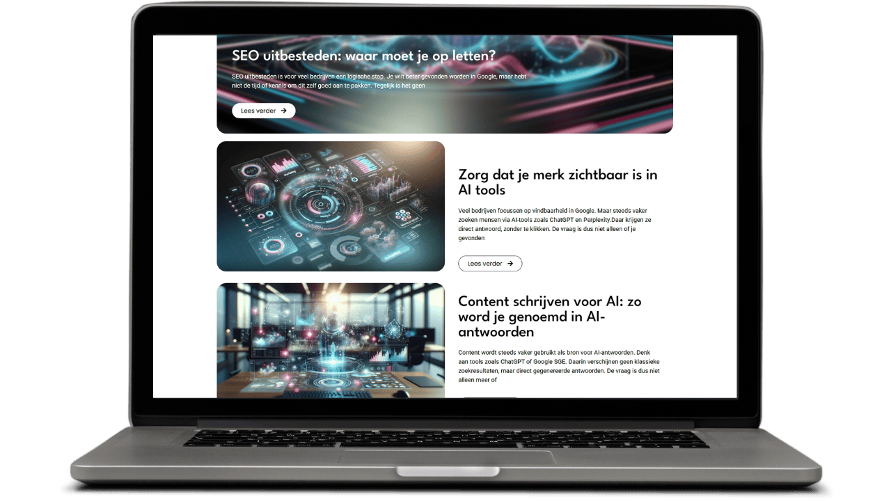 Overzicht kennisbank SEO blogs Spendima