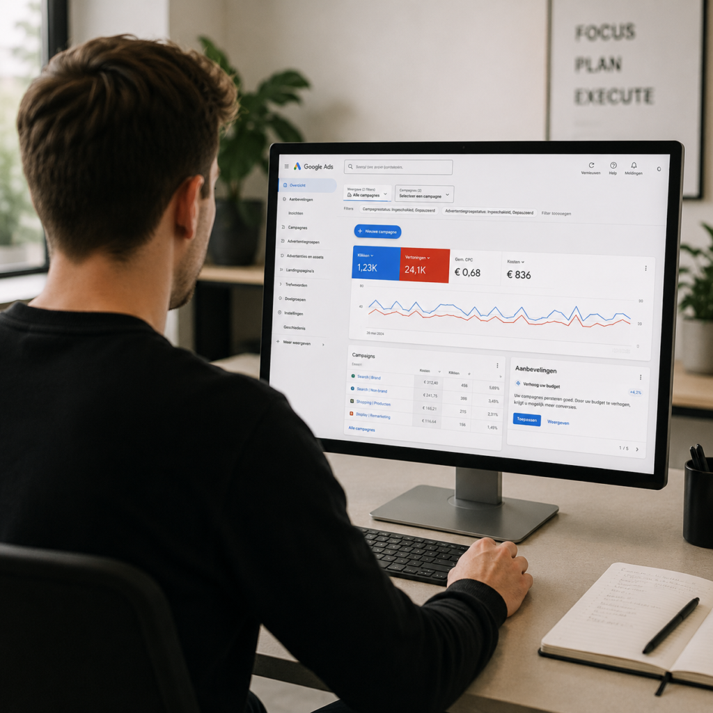 Google Ads Spendima werknemer