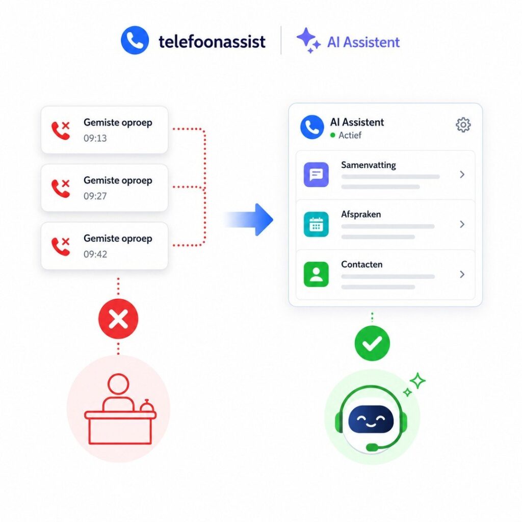 Ontdek hoe AI gemiste oproepen automatisch kan afhandelen en kosten kan besparen voor jouw organisatie.